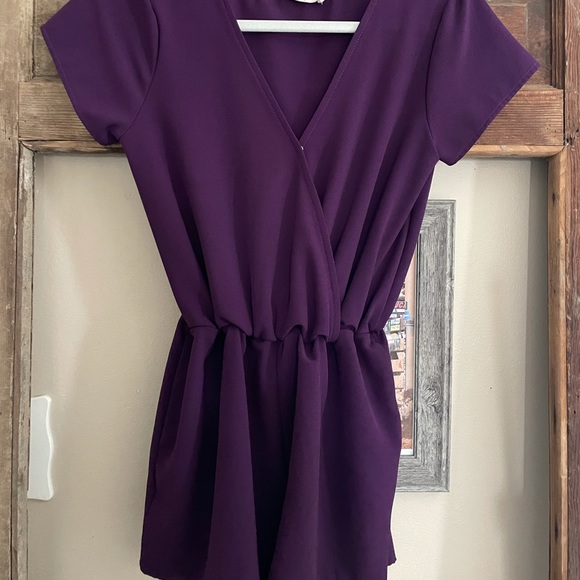 Purple Romper - Picture 1 of 1